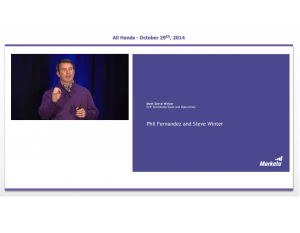 Corporate Townhall Webcasting