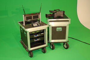 Mini Flypacks we use for our Townhall webcasts